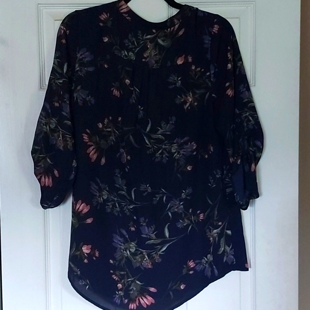 Navy blue blouse - Picture 3 of 3